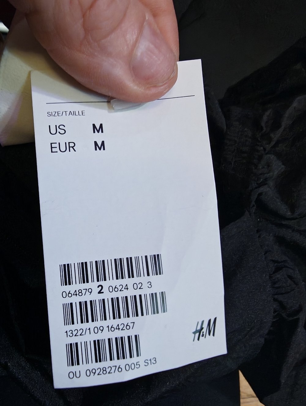 H&M Black Off-Shoulder Ruffle Mini Dress - Picture 7 of 9